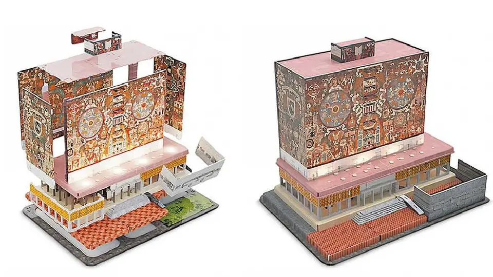 Crean rompecabezas miniatura de la Biblioteca Central de la UNAM y se puede comprar