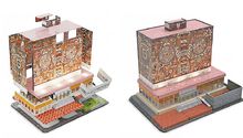 Crean rompecabezas miniatura de la Biblioteca Central de la UNAM y se puede comprar
