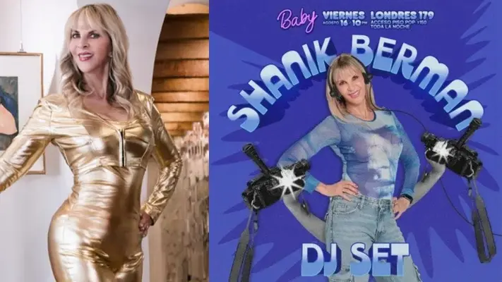 Shanik Berman debuta como DJ en un antro LGTB de la Ciudad de México
