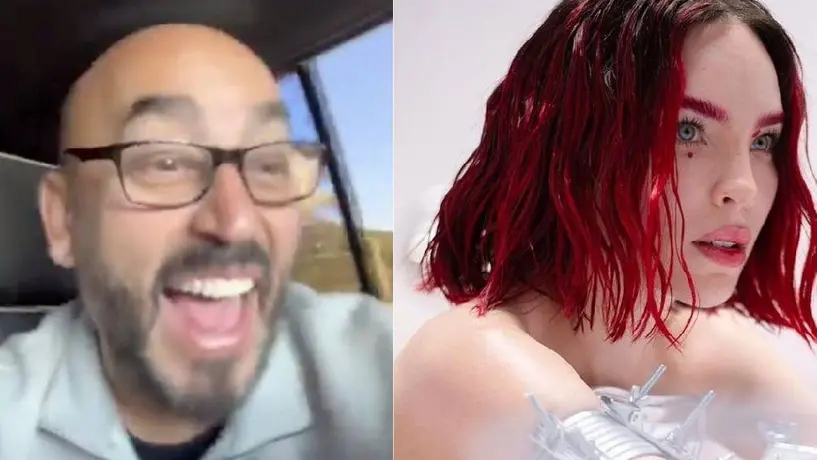 Lupillo Rivera reacciona a video de '300 noches' de Belinda y Natanael Cano