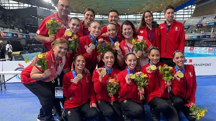 ¡Dominio tricolor! México gana su segunda medalla de oro en natación artística