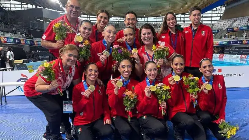 ¡Dominio tricolor! México gana su segunda medalla de oro en natación artística
