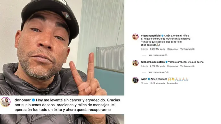 Don Omar anuncia que ya no tiene cáncer ¡A tan solo un día de haber anunciado que fue diagnosticado con cáncer!