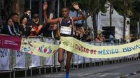 Corredores Keniatas brillan y ganan el Medio Maratón de la CDMX