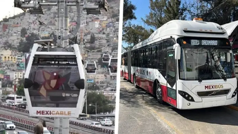 Viajes gratis en Mexibús y Mexicable a partir del 1 de julio