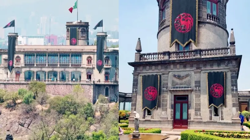¡La reina Rhaenyra Targaryen reclama el Castillo de Chapultepec!