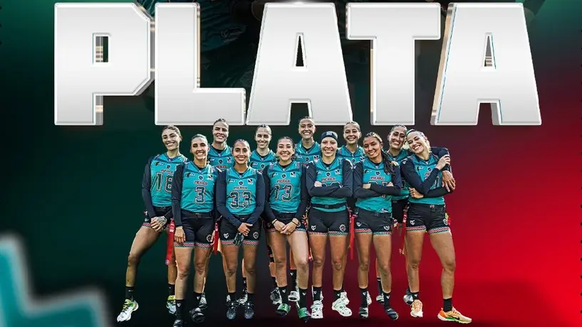 Selección Mexicana Femenil de Flag Football conquista la medalla de plata en el Mundial 2024