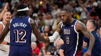 París 2024: Estados Unidos derrota sin complicaciones a Serbia en basquetbol