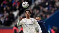 Leny Yoro al llegar al Manchester United: 'Es el club más grande del mundo'