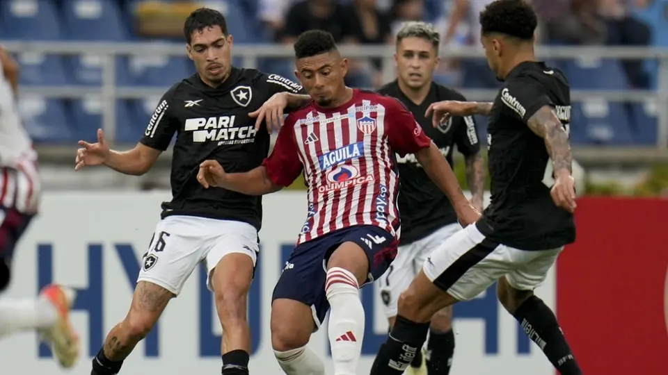 Copa Libertadores: Junior y Botafogo firmaron empate en duelo de clasificados