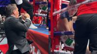¡Leyenda! Julio César Chávez ‘abandona’ transmisión de Box Azteca para ayudar a ‘Rey’ Picasso