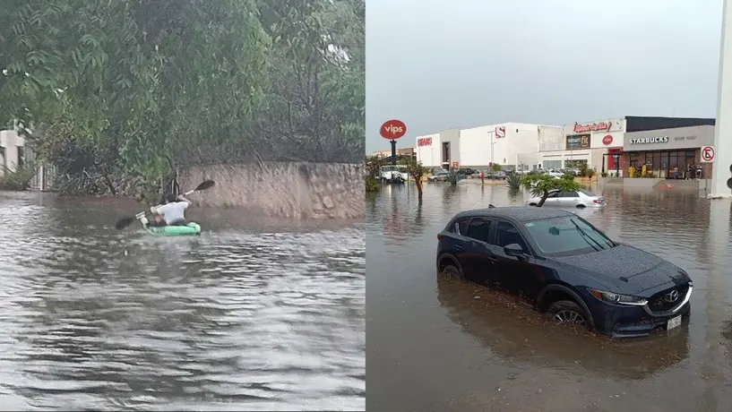 ¡Mérida bajo el agua! Así amaneció el estado tras intensas y prolongadas lluvias