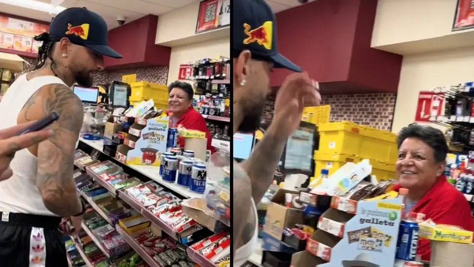 VIDEO: Maluma va por unas ‘frías’ dejando a la cajera encantada: “Señora, debió besarlo por mi”