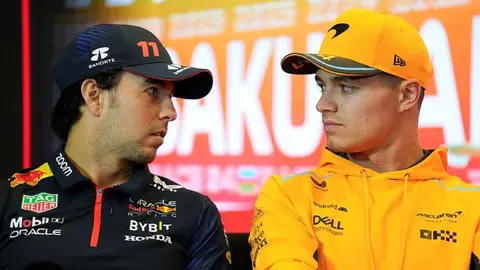 Lando Norris 'minimiza' a Checo Pérez previo al GP de Bélgica: "No creo que sea una amenaza"