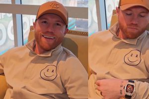 ‘Canelo’ Álvarez presume reloj de más de 25 millones de pesos