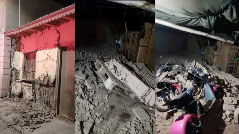 VIDEO: Fuerte sismo en Perú deja heridos, daños materiales y derrumbes