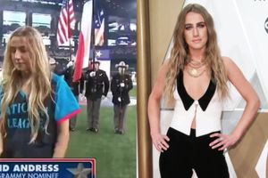 Ingrid Andress, la cantante que cantó himno nacional de Estados Unidos y fue criticada, admite que estaba borracha