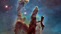 La NASA muestra un impresionante vídeo en 3D de 'Los Pilares de la Creación'