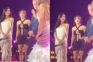 VIDEO: Thalía y Becky G se pelearon en los Latin American Music Awards