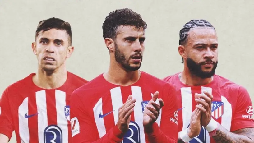 ¡Se van! Mario Hermoso, Memphis Depay y Gabriel Paulista, abandonan el Atlético de Madrid