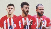 ¡Se van! Mario Hermoso, Memphis Depay y Gabriel Paulista, abandonan el Atlético de Madrid