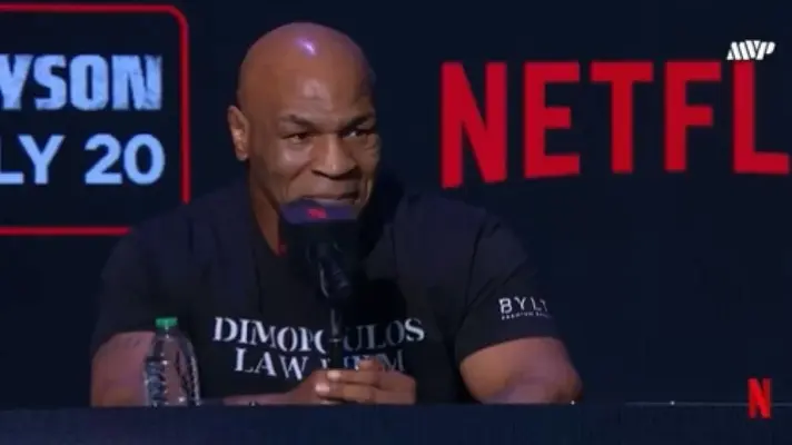 Mike Tyson a Jack Paul: “Tiene que luchar como si su vida dependiera de ello…porque así será”