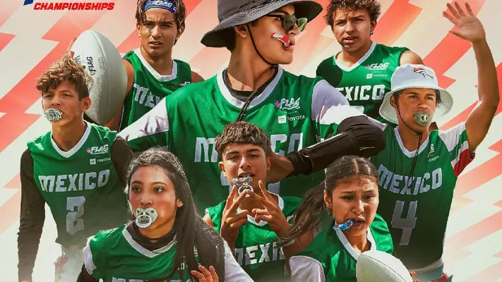 ¡Este Tri sí! México se proclama campeón en el Flag Football de la NFL