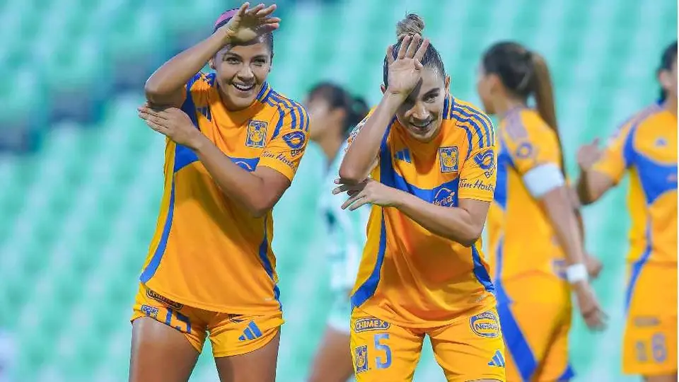 Tigres Femenil goleó a Santos para mantener el paso perfecto en el Apertura