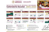 SEP revela Calendario Escolar 2024-25