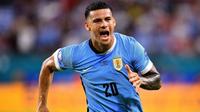 Maxi Araújo, primer jugador de la Liga MX que mete gol con Uruguay tras 17 años