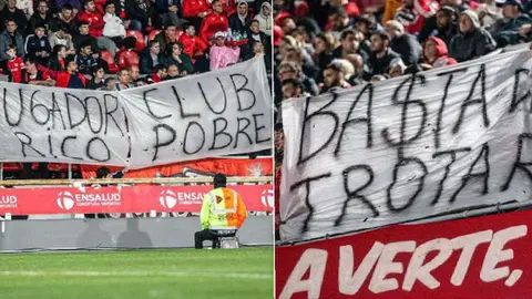 ¡El futbol argentino arde! Hinchas del Independiente estallaron contra su equipo