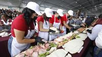 México rompe récord de la torta más grande del mundo ¡Cómo que ya dio hambre!