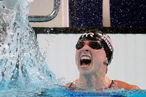 París 2024: Katie Ledecky se convierte en la mujer estadounidense con más medallas