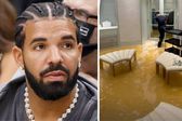 VIDEO: Drake muestra un video de su mansión inundada por las tormentas en Toronto
