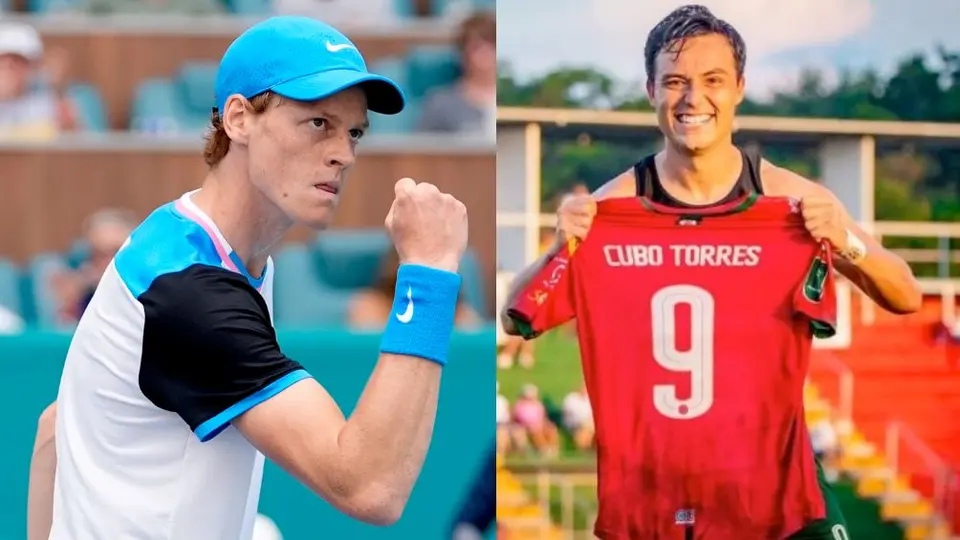 Cubo Torres y Jannik Sinner, positivos en doping por la misma razón; a uno lo suspendieron y al otro no