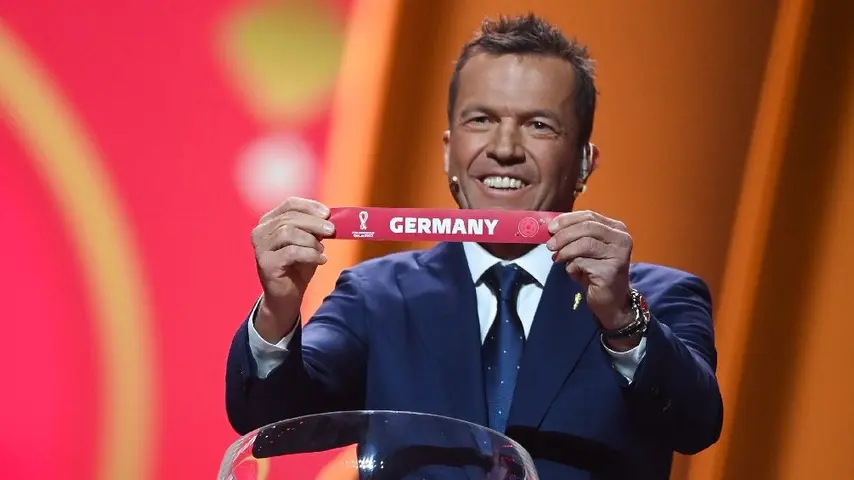 Lothar Matthäus durante sorteo l Captura de pantalla