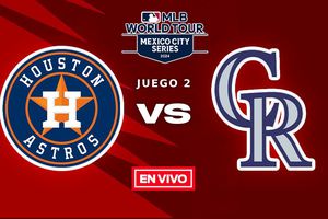 Houston Astros vs Colorado Rockies EN VIVO MLB Mexico City Series Juego 2