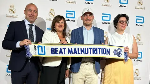 Abbott y Real Madrid se unen para combatir la malnutrición