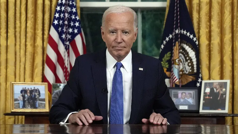 Joe Biden explica las razones para abandonar la contienda electoral ¡Esto fue lo que dijo!
