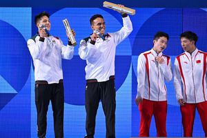 Osmar Olvera y Juan Celaya pusieron a temblar a China en el último clavado con el que ganaron plata