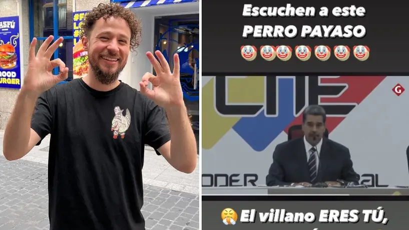 Luisito Comunica explota contra el presidente Nicolás Maduro: "$%che payaso iletrado”
