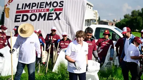 Inicia la campaña “Limpiemos Edomex” en 125 municipios por parte de la gobernadora Delfina Gómez