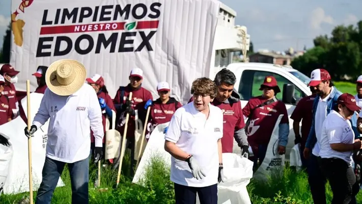 Inicia la campaña “Limpiemos Edomex” en 125 municipios por parte de la gobernadora Delfina Gómez