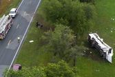 Accidente de autobús con trabajadores migrantes en Florida; mexicanos entre las víctimas