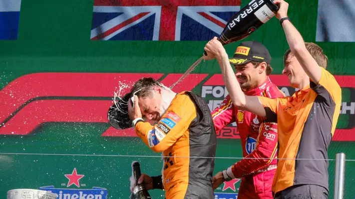 Norris se convirtió en el primer piloto de McLaren en 12 años que gana una carrera al salir de la pole