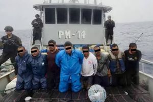 Seis mexicanos fueron detenidos en El Salvador por intentar traficar más de 1,500 kg de cocaína