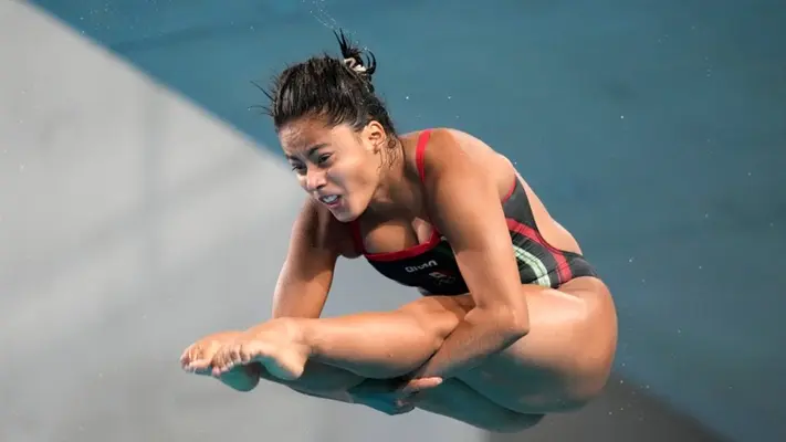¡Diploma olímpico! Alejandra Estudillo termina en sexta posición en la Final de trampolín 3m