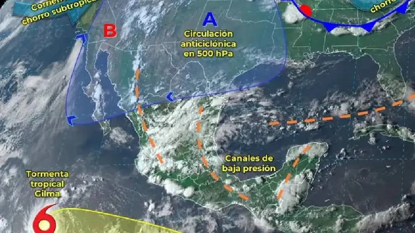 Clima en México para el lunes 19 de agosto de 2024: ¡Se esperan lluvias en varias zonas!