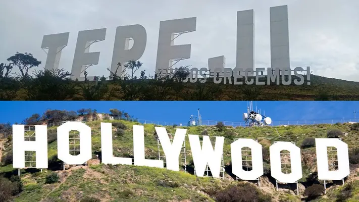 ¡Como en Hollywood! Tepeji del Río inaugura sus letras del mismo estilo