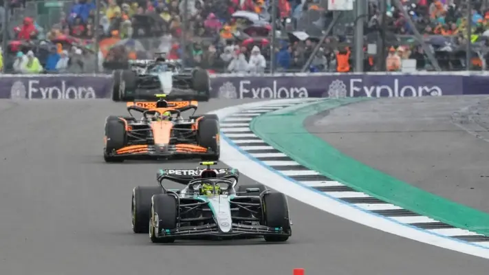 ¡Regresó el Rey! Hamilton ganó el Gran Premio de Gran Bretaña en una emocionante carrera